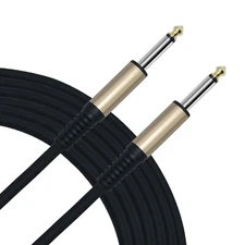 Hakka 10 ft Guitar Patch Cable 1/4" Electric Bass Amp Keyboard Audio Cable Cord