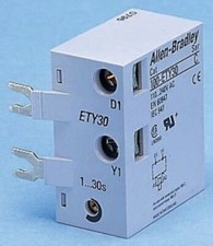 Allen Bradley 100-ETA30 Series A Industrial Relay Timing Module On Delay 110 240