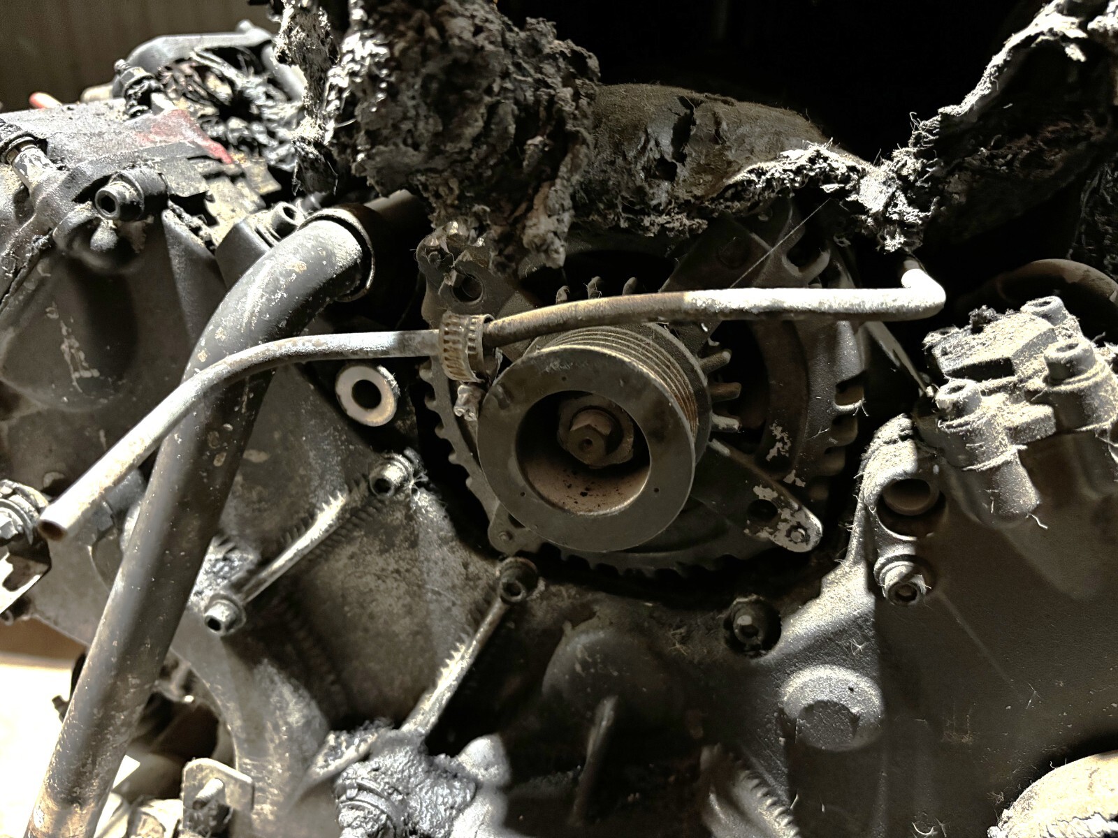 2007 MASERATI QUATTROPORTE 4.2L V8 Engine Motor Long Block 55k BURN SURVIVOR 658