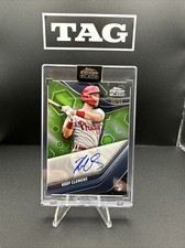 2023 Topps Chrome Black #CBA-KC Kody Clemens Auto Green Refractor /99 RC