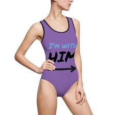 Women's Classic One-Piece Swimsuit AOP 