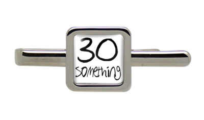 30 Something Quadratisch Krawatte Clip