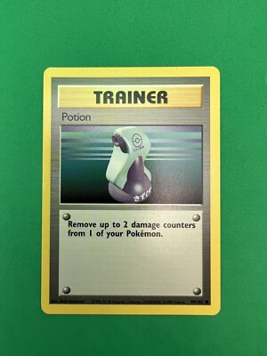 TRAINER - Potion - 94/102 - Base Set - Pokemon Card - Unlimited Edition - NM | eBay TRAINER - Potion - 94/102 - Base Set - Pokemon Card - Unlimited Edition - NM | eBay