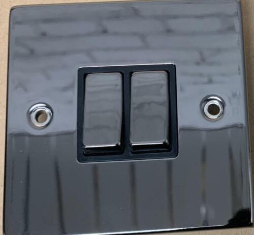 Socket Slim Light Socket & Switches & Dimmer switch BLACK NICKEL Range - Picture 19 of 29