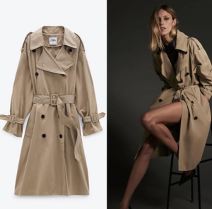 overcoat women's zara