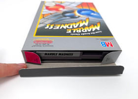 Marble Madness Nintendo NES 🏆 Sammler 🏆 FRA + Poster