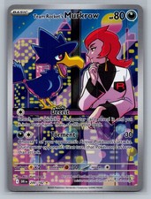 Team Rocket's Murkrow Holo Illustration Rare SV10: Destined Rivals 200/182 NM on eBay