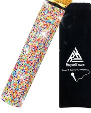 Colorful Crystal Mic Handle Cover for Universal Wireless Microphone and SM58,...