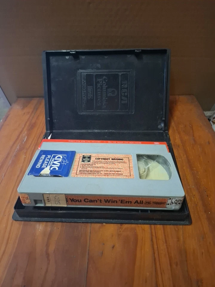 You Cant Win Em All Vhs (Charles Bronson) 1970 Rare Grey Tape - Image 3 of 4