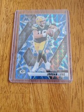 2025 Panini Mosaic - Jordan Love #30 Blue Scope Prizm Green Bay Packers