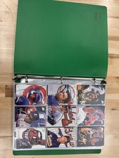 1990s Leaf, Score, Upper deck & Fleer Baseball Card Lot Binder 