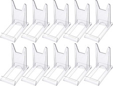 Zonon Acrylic Adjustable Plate Stands for Display Plastic Stand Holders Picture