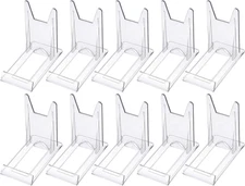 Zonon Acrylic Adjustable Plate Stands for Display Plastic Stand Holders Picture