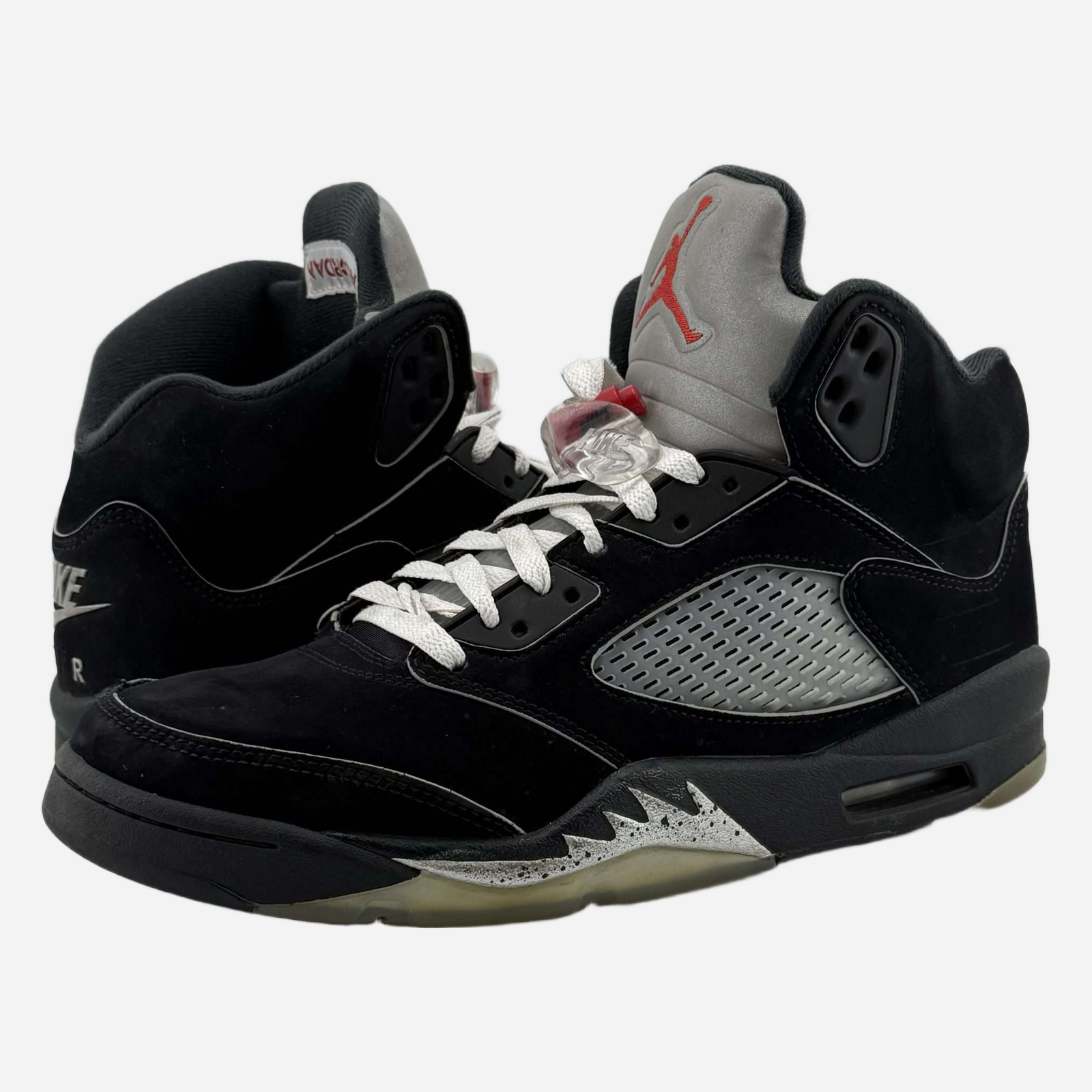 Jordan 5 Black Metallic Reimagined US 9 Used OG Box