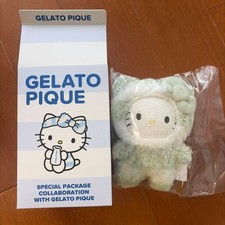 GELATO PIQUE Sanrio Hello Kitty Plush Charm Doll Mascot Stuffed pistachio