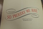 Gold Foil Etching Of Flag Raising On Iwo Jima Sent From One General To Another — photo 2