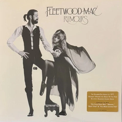 Fleetwood Mac, Rumours 180 GRAM VINYL LP, NEW & SEALED 2025 Reissue USA MADE