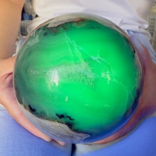 7.48LB Natural volcanic agate crystal cave ball polishing and healing 3400g