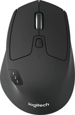Logitech - M720 Triathlon Wireless Optical Mouse - Wireless - Black