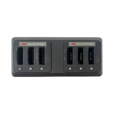 3M 6 Slot Battery Charger For Intercom Headsets C936AA  NO POWER ADAPTER