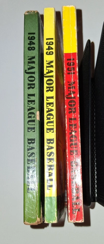 ⚾ Lote de 3 - 1948, 1949 y 1951 Dell Major League Baseball Guides (Ted Williams,  Foto 3 de 3