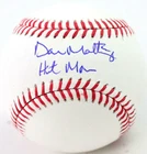 Don Mattingly Autographed Rawlings OML Baseball w/ Hitman- JSA W *Blue