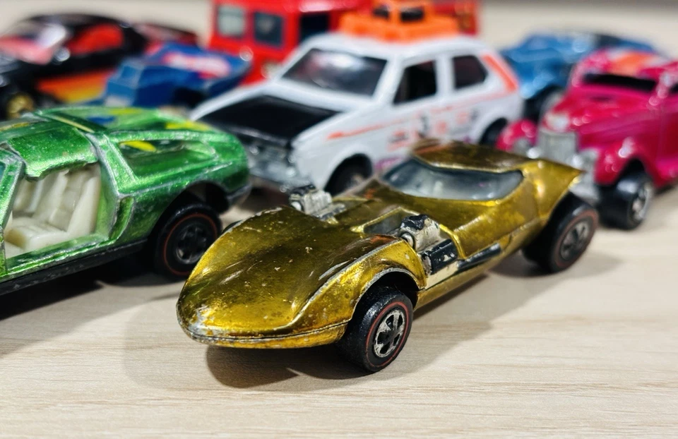 Hot Wheels Vintage Redlines And Blackwalls Junkyard Lot Of 10 - Image 3 of 4