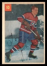 1954 Parkhurst Hockey #10 Tom Johnson NM