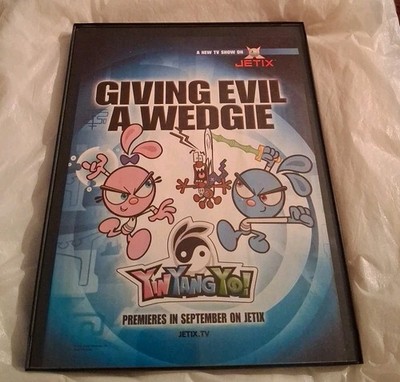Yin Yang Yo! Jetix Cartoon Framed Print Ad 2006 8.5x11