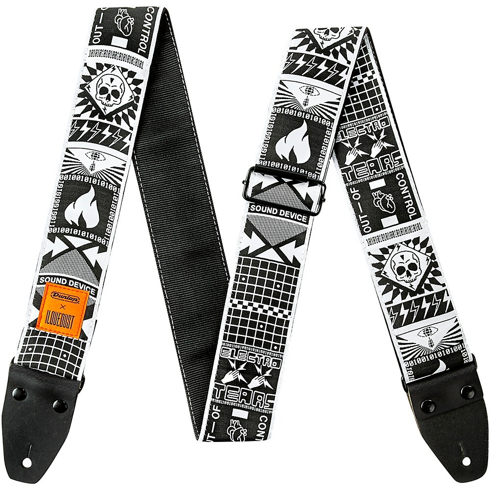 Dunlop I Love Dust Guitar Strap Out of Control 4990₽