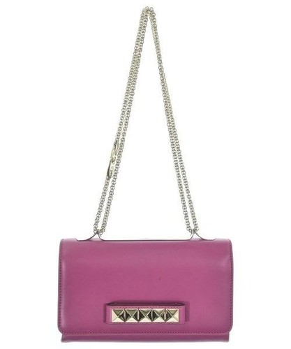 VALENTINO GARAVANI Rockstud Va Va Voom Pink Chain Shoulder Bag Used
