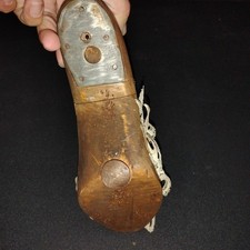 ANTIQUE WOODEN SHOE FORM 8" COBBLER MOLD. Decor