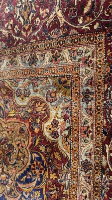 30000£ Reine Seide Perersian handgeknüpft 370x260 cm