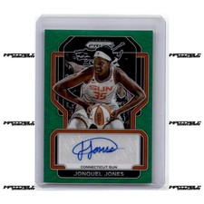 2022 Panini Prizm WNBA - Green Prizm #SG-JQJ Jonquel Jones Auto SP