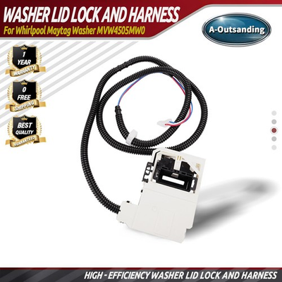 #ad Upgraded New Maytag Washer Lid Latch For Whirlpool Maytag W11368616 W11670519 $26.00