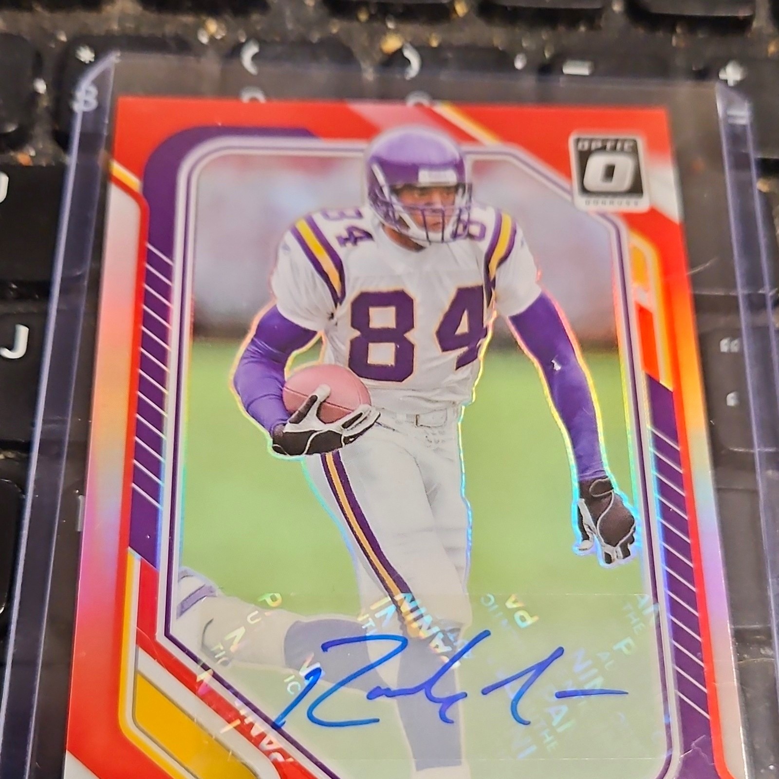 2026 Panini Donruss Optic  Randy Moss Auto #184 Minnesota Vikings 02/20