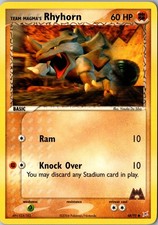 Team Magma's Rhyhorn 68/95 Common Team Magma vs Team Aqua Pokemon Lightly Played on eBay