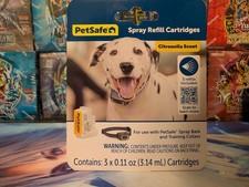 Spray Refill - Citronella - No-Mess Replacement Cartridges Spray Dog Bark Collar