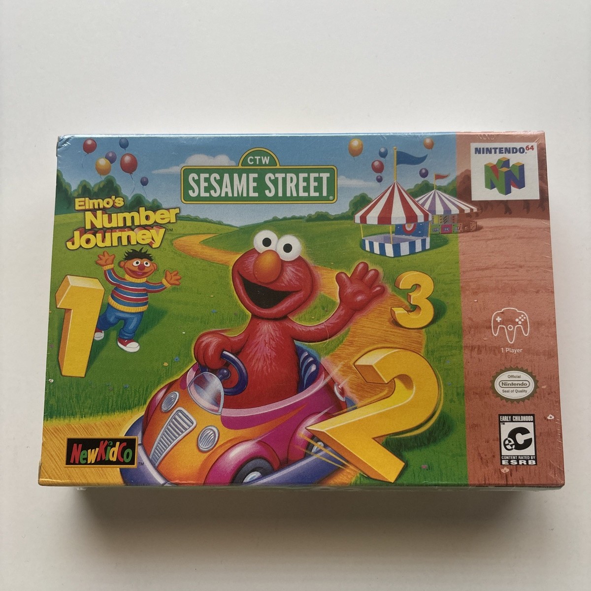 Sesame Street: Elmo's Number Journey (Nintendo 64, 1999) for sale