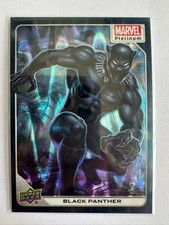 2022 UD Marvel Platinum Teal Wave BLACK PANTHER 231/799