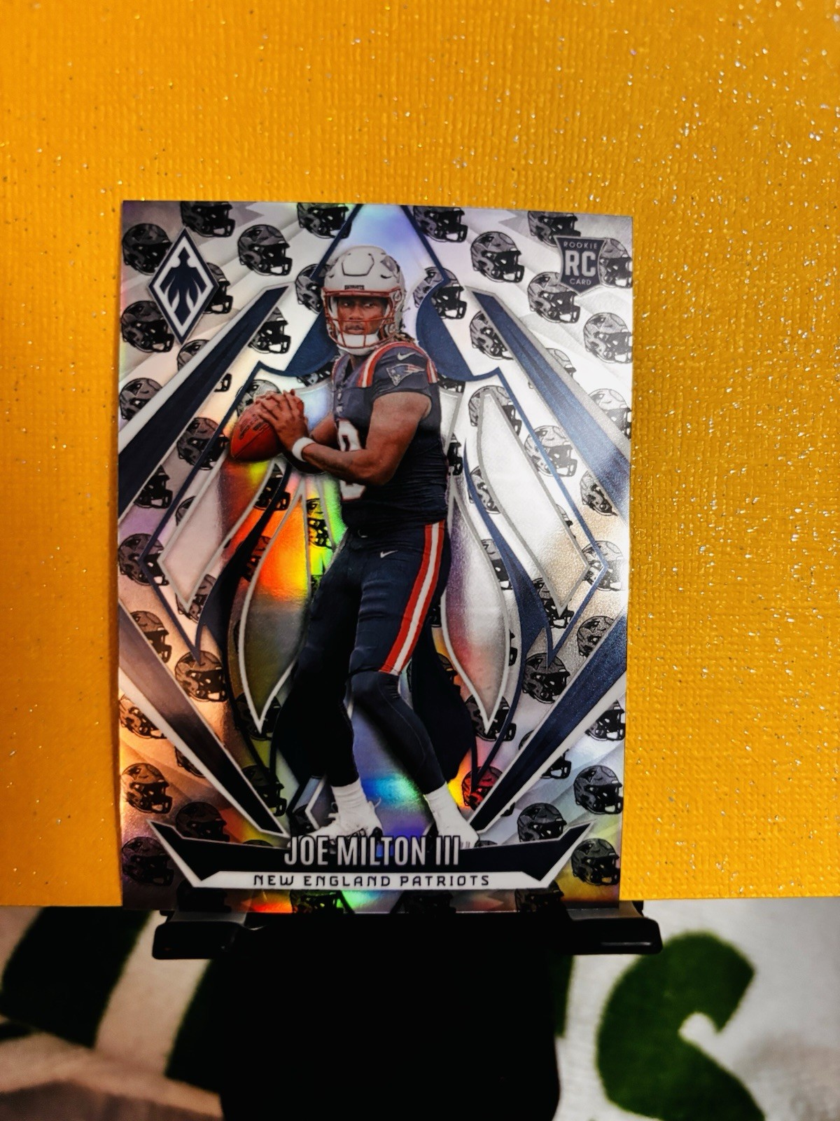 2024 Panini Phoenix - Rookies Joe Milton III #205 Team Helmet /399 (RC)