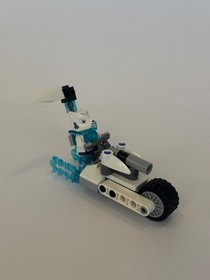 LEGO LEGENDS OF CHIMA 70223 Icebite's Claw Driller 99.9% Complete Set w/Manual