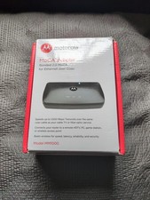 Motorola MOCA Adapter for Ethernet Over Coax, 1,000 Mbps Bonded 2.0 MoCA