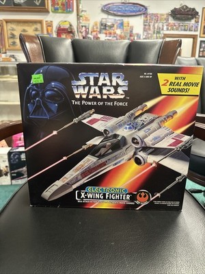 Kenner Star Wars 1995 The Power Of The Force Electronic X-Wing Fighter #69780