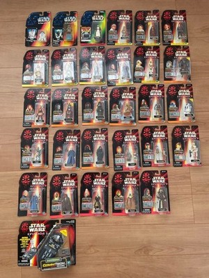 Star Wars Original Trilogy + Episode 1 Figures 32 pcs + Comtech Reader