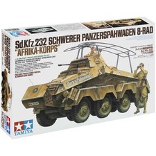 Tamiya 1/35 Sd.Kfz.232 Schwerer Panzerspahwagen Afrika-Korps Model Kit 35297