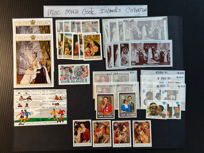 Cook Islands Miscellaneous   MNH collection