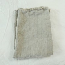 LinenMe Pillowcase 100 Linen Natural Slub Raw Edge Minimal Modern Standard Zip