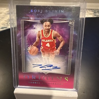2023-24 Panini Origins Kobe Bufkin Auto RC--Hawks /25 #RA-KBA MINT