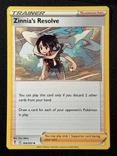 Zinnia's Resolve 164/203 Evolving Skies NM/M Uncommon Pokemon on eBay